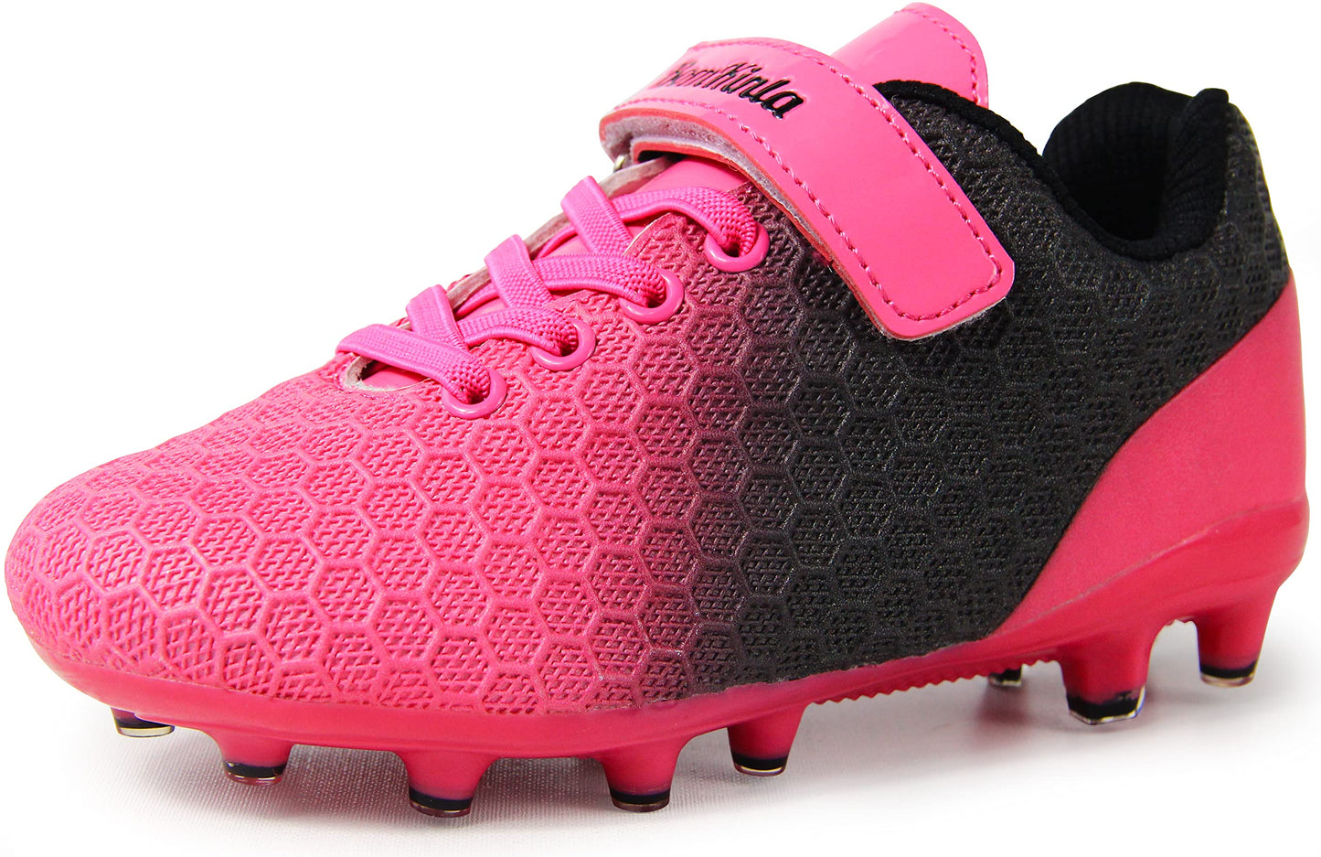 BomKinta Kid's FG Soccer Cleats Athletic Outdoor Soccer Shoes