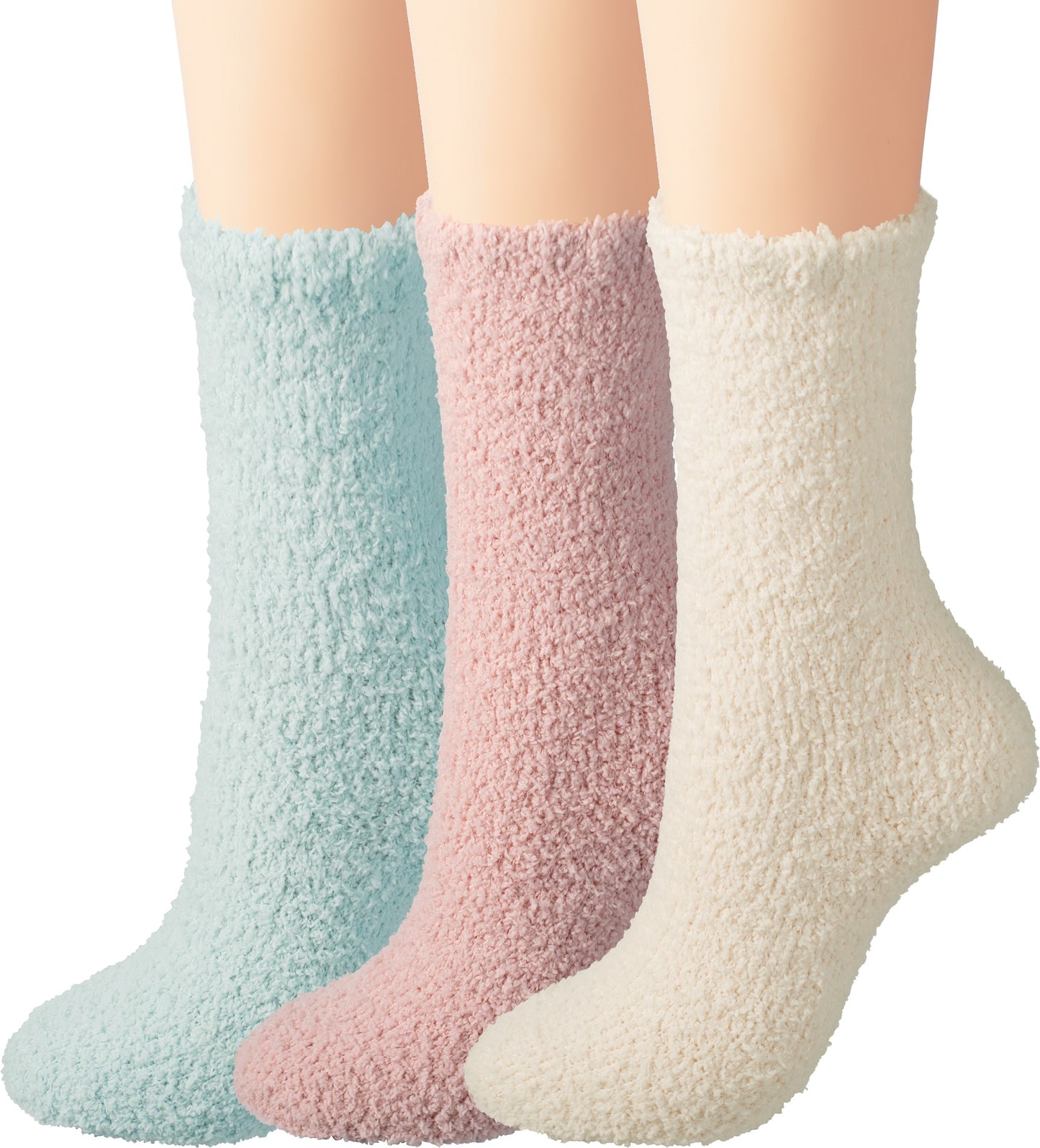 BomKinta Fuzzy Socks Women - Winter House Slipper Sock - Cozy Thick Warm Sleeping Gifts for Women Size 5-10