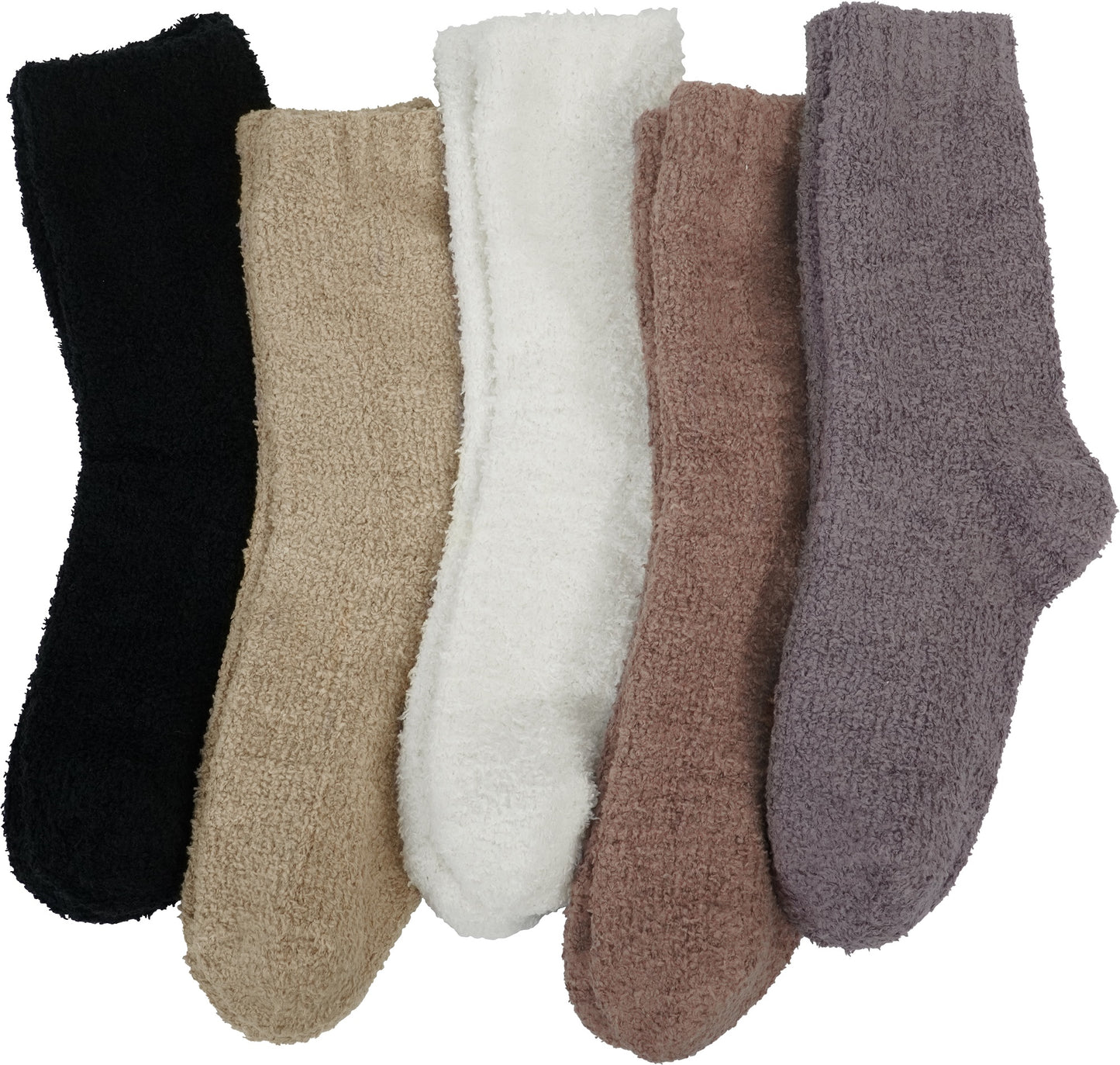 BomKinta Fuzzy Socks Women - Winter House Slipper Sock - Cozy Thick Warm Sleeping Gifts for Women Size 5-10