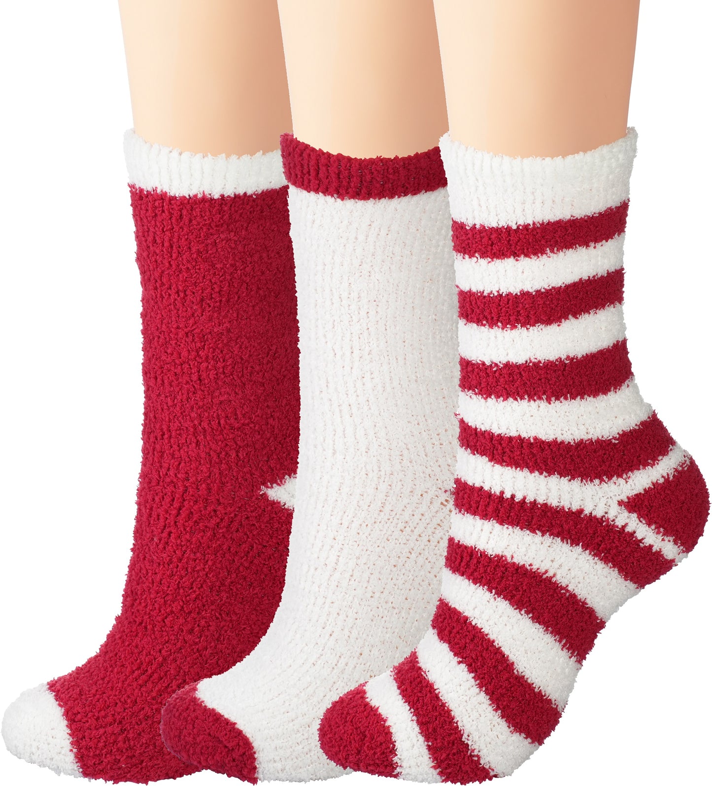 BomKinta Fuzzy Socks Women - Winter House Slipper Sock - Cozy Thick Warm Sleeping Gifts for Women Size 5-10