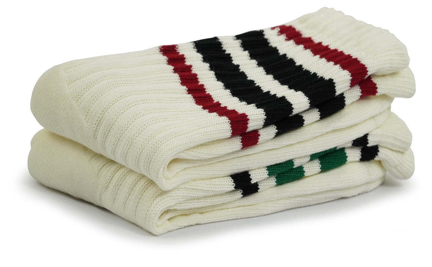 BomKinta Striped Crew Socks Women - Retro Novelty Socks - Stretchy Casual Athletic Cotton Sock Size 5-11