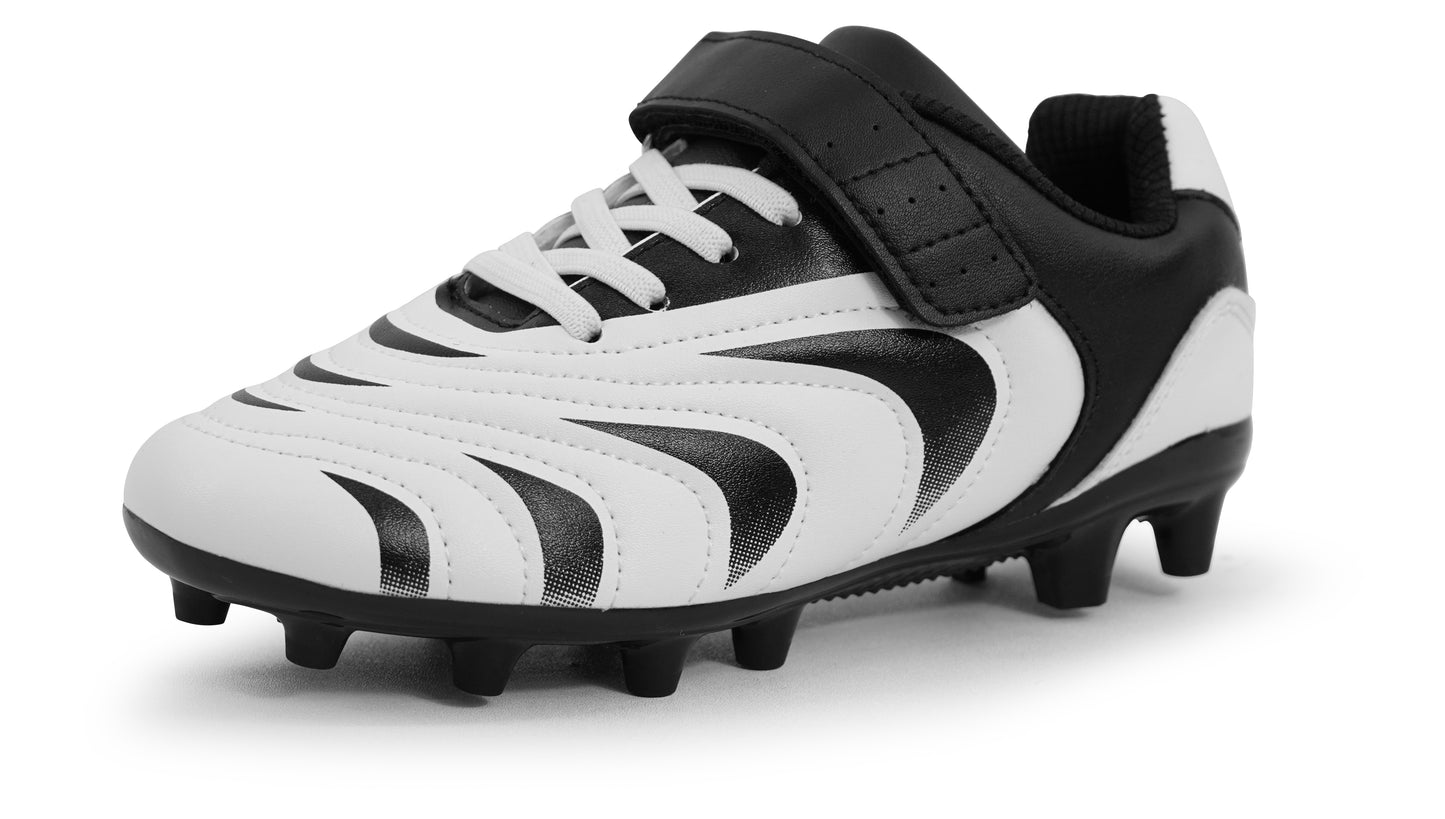 BomKinta Unisex-Child Soccer Cleats - Kids Football Shoes - FG Athletic Outdoor for Boys Girls