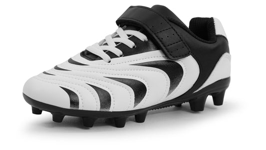 BomKinta Unisex-Child Soccer Cleats - Kids Football Shoes - FG Athletic Outdoor for Boys Girls