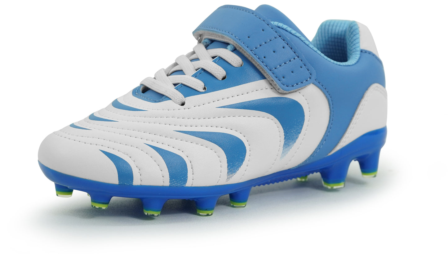 BomKinta Unisex-Child Soccer Cleats - Kids Football Shoes - FG Athletic Outdoor for Boys Girls