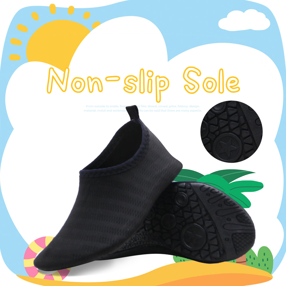 BomKinta Kids Water Shoes Boys Girls Barefoot Quick Dry Non-Slip Aqua Socks for Beach Swimming Pool