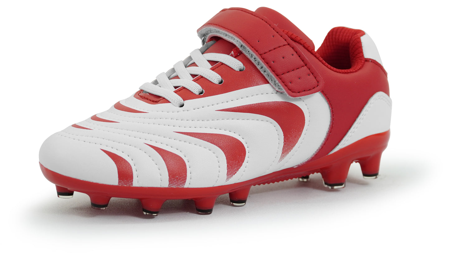 BomKinta Unisex-Child Soccer Cleats - Kids Football Shoes - FG Athletic Outdoor for Boys Girls