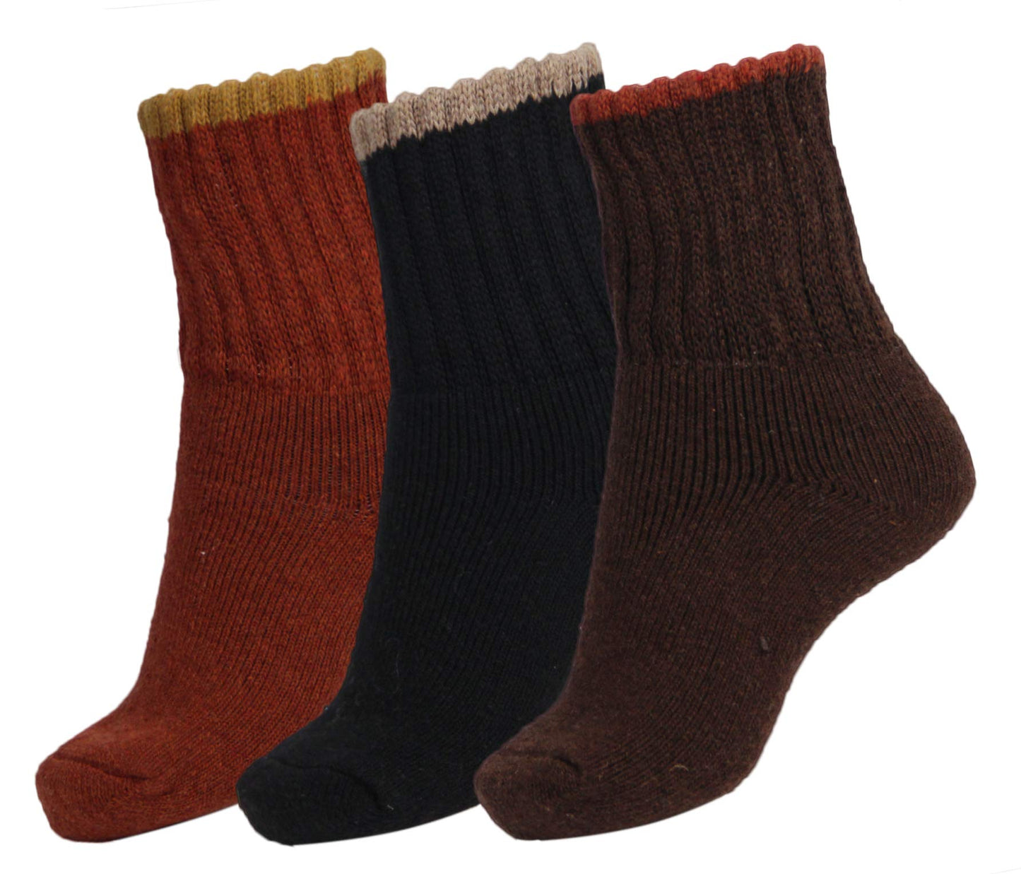 BomKinta Boot Socks for Women Winter Solid Thick Warm Socks Cozy Crew Socks Christmas Gift