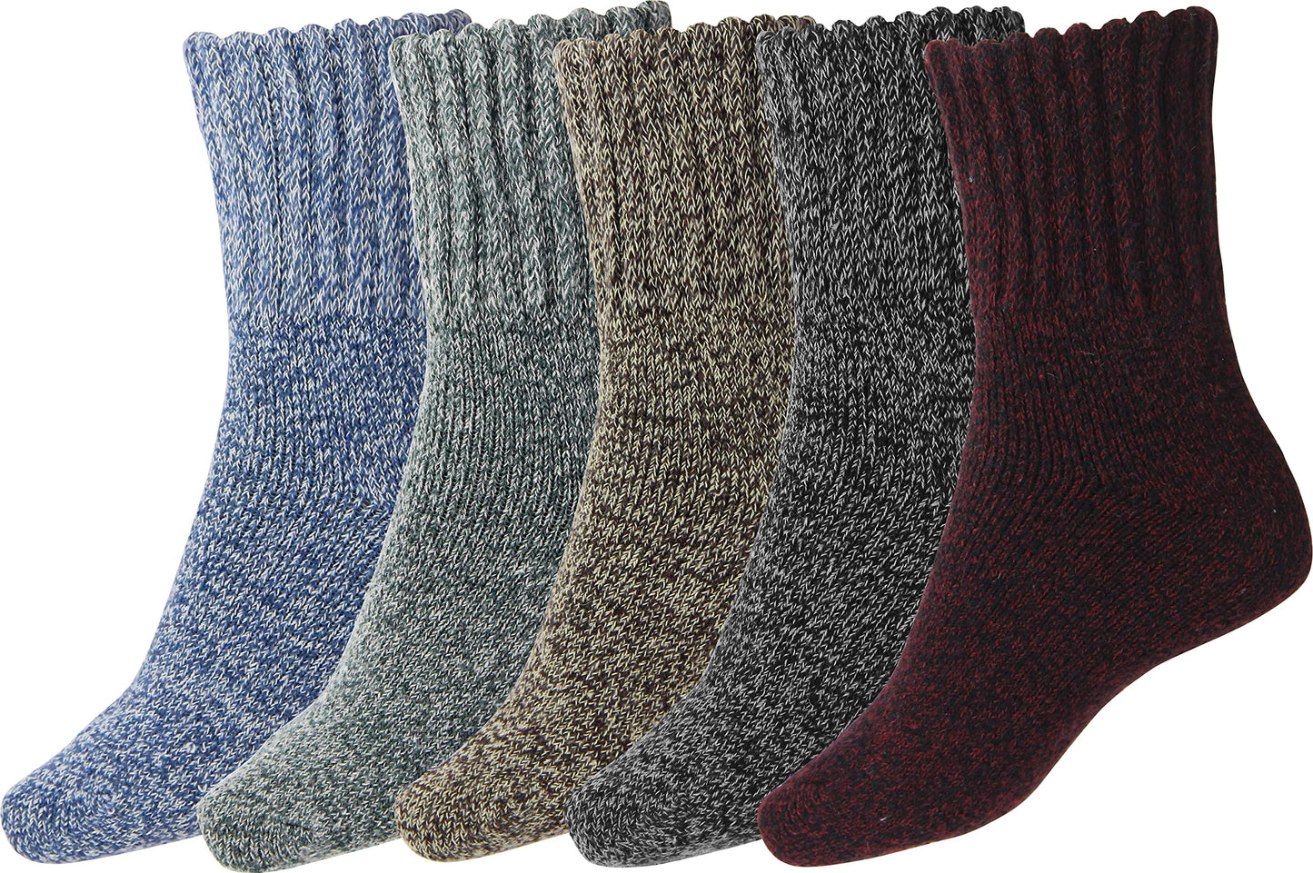 BomKinta Boot Socks for Women Winter Solid Thick Warm Socks Cozy Crew Socks Christmas Gift