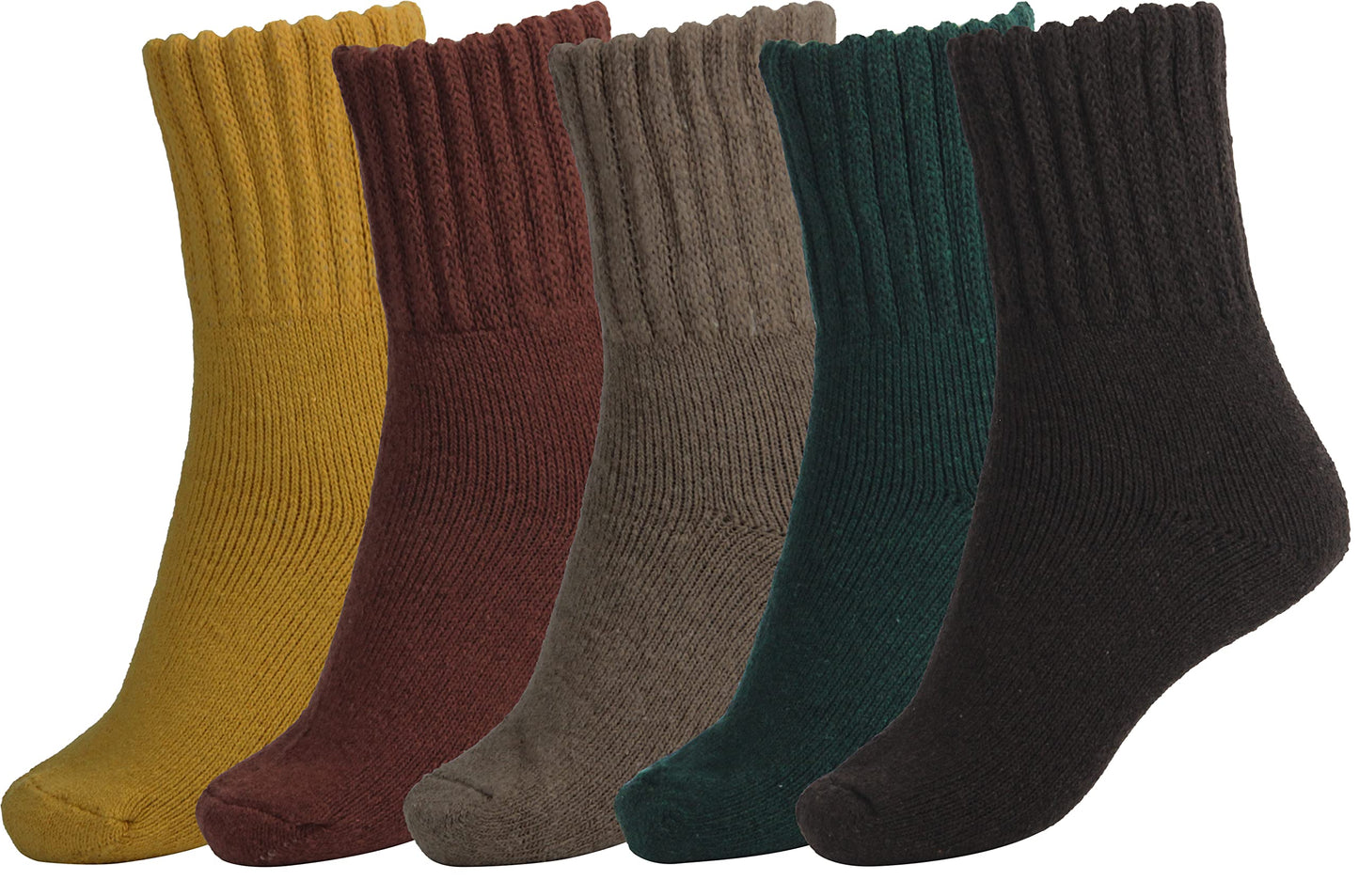 BomKinta Boot Socks for Women Winter Solid Thick Warm Socks Cozy Crew Socks Christmas Gift